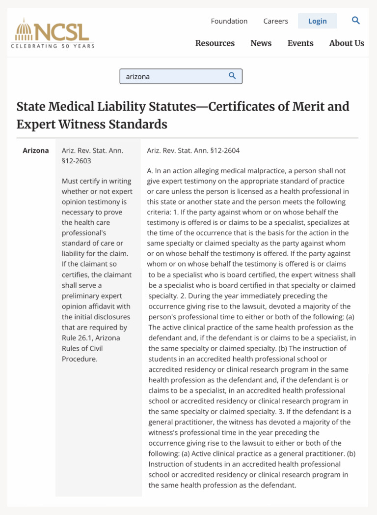 Medical malpractice MKR