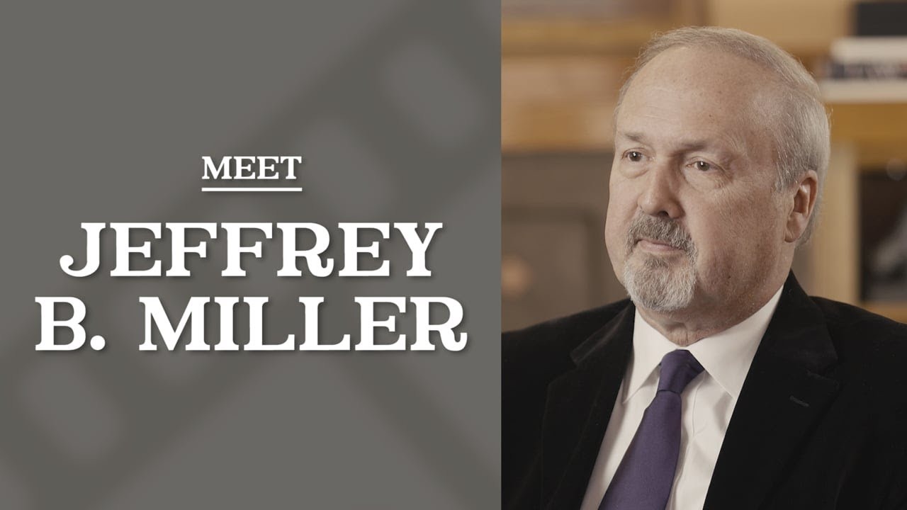 Meet Jeffrey B Miller